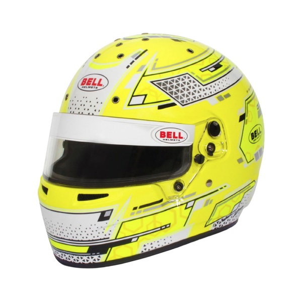 Bell RS7-K Stamina Yellow Kart Helmet