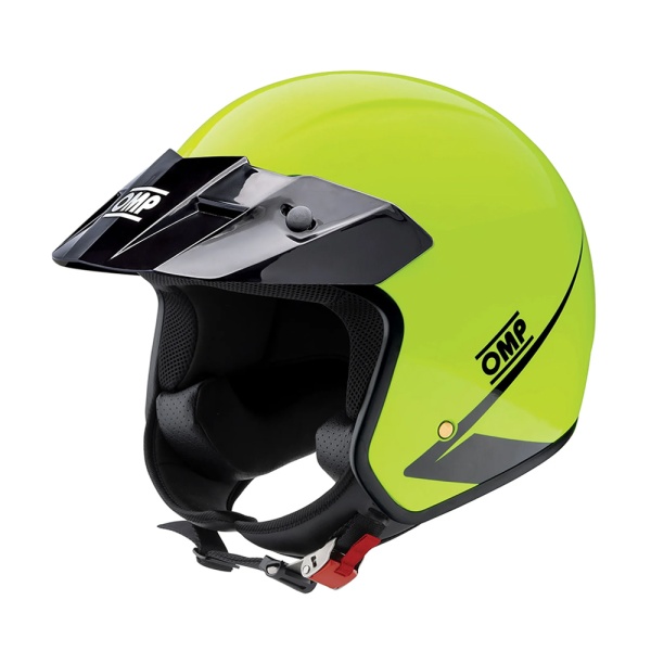 OMP Star Helmet Fluro Yellow