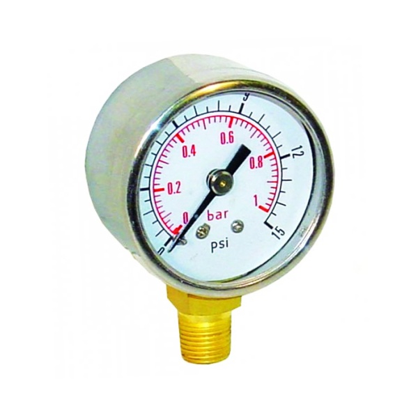 Sytec Fuel Pressure Gauge 0-15psi